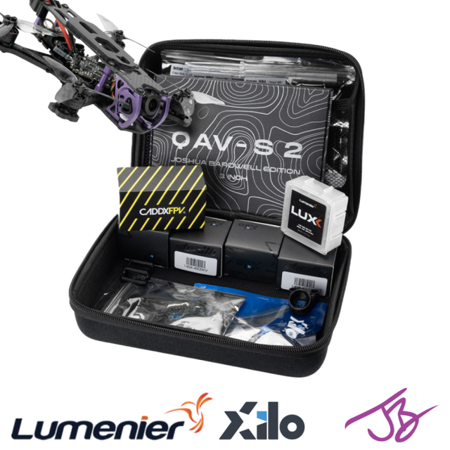 Beginner DIY FPV Drone Kit - QAV-S 2 Sub-250 Joshua Bardwell SE 3 inch Analog