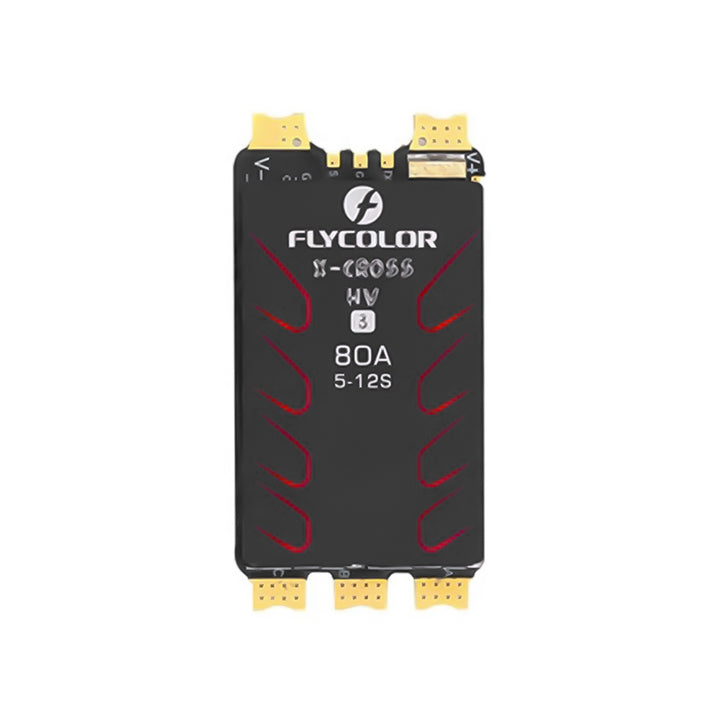 Flycolor X-Cross HV3 80A 5-12S BLHeli32 ESC