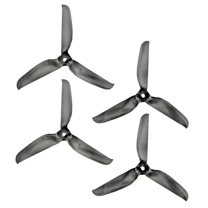 Lumenier 5x5.3x3 Gate Breaker Propeller (Set of 4) - Transparent Black